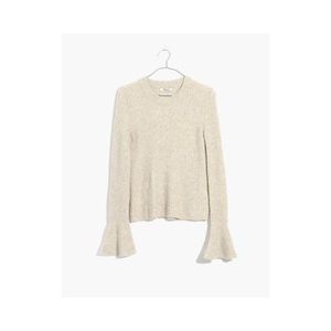 MADEWELL Ruffled Cuff Sweater